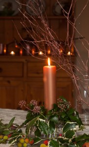 Table decorations prepared by Denise Dunne of  theherbgarden.ie© Jane Powers